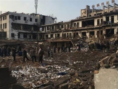 At least 10 dead, 150 injured after blast hits housing complex in northwestern China