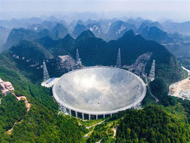 China's colossal radio telescope begins testing